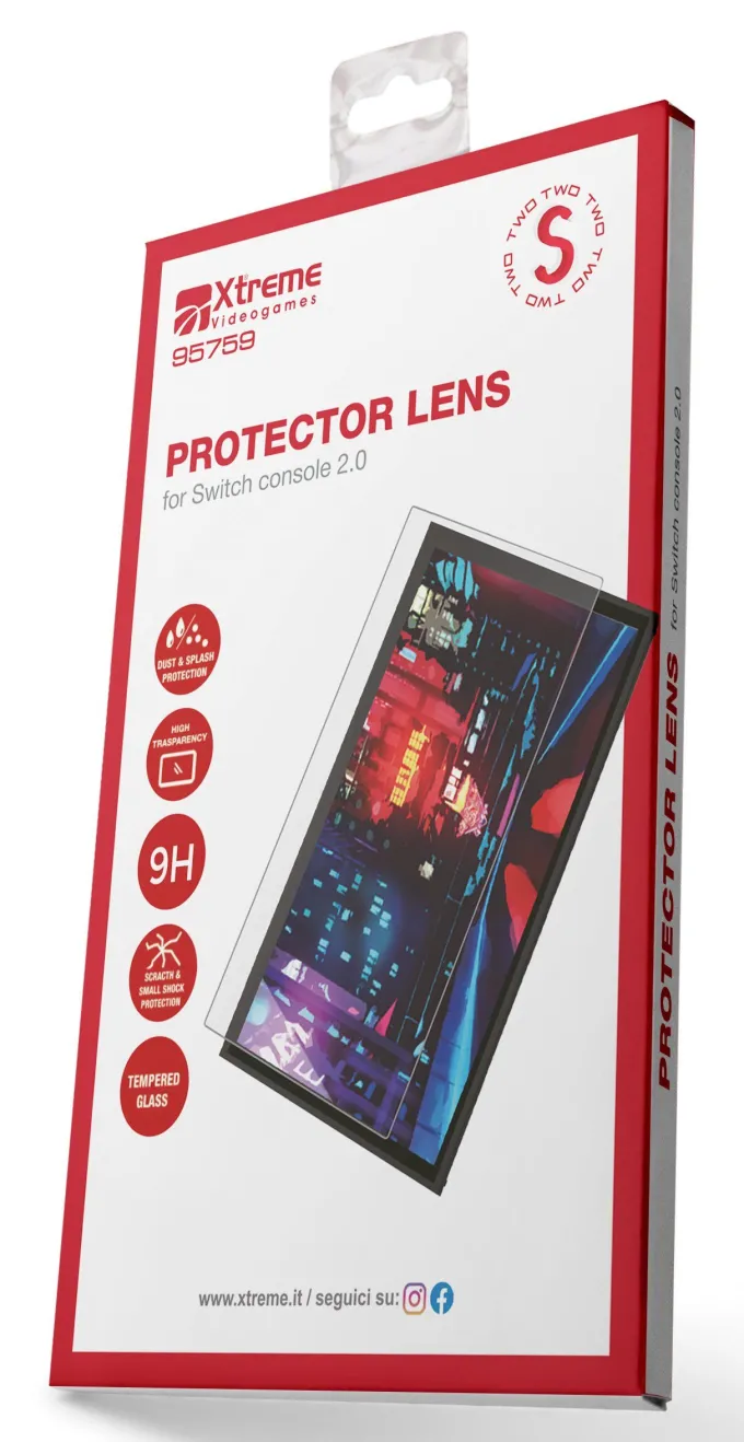 XTREME - LENTE DI PROTEZIONE SCHERMO SWITCH 2 (95759)